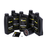 Mcs, Engine Oil Service Kit. Black. 5 L. 20 W50 Synthetic OILS Mcs