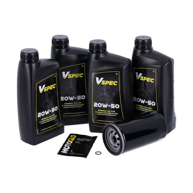 Mcs, Engine Oil Service Kit. 20 W50 Mineral OILS Mcs