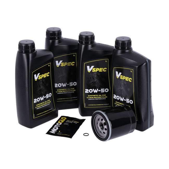 Mcs, Engine Oil Service Kit. 20 W50 Synthetic OILS Mcs