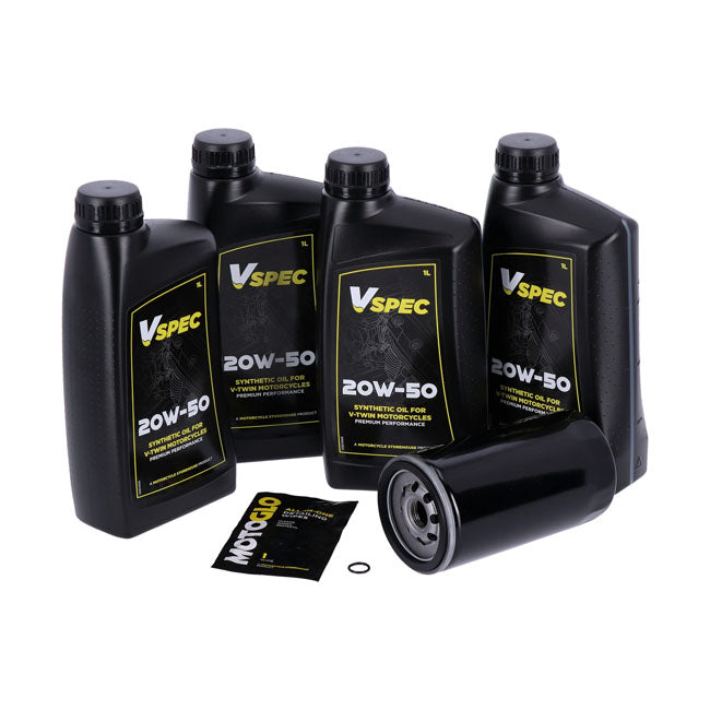 Mcs, Engine Oil Service Kit. 20 W50 Synthetic OILS Mcs