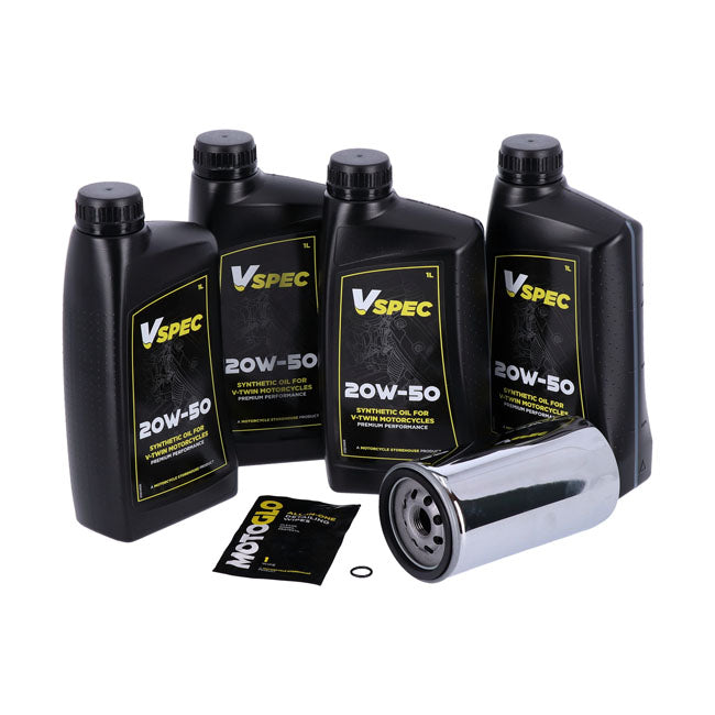 Mcs, Engine Oil Service Kit. 20 W50 Synthetic OILS Mcs
