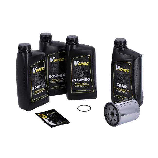Mcs, ''Big Oil'' Service Kit. Mineral. Chrome Filter OILS Mcs