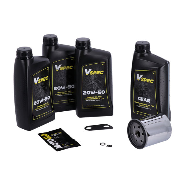 Mcs, ''Big Oil'' Service Kit. Mineral. Chrome Filter OILS Mcs