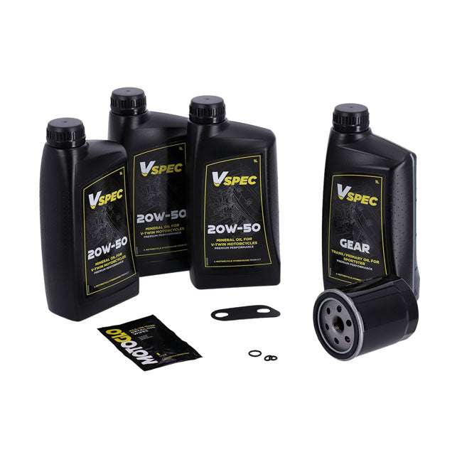 Mcs, ''Big Oil'' Service Kit. Mineral. Black Filter OILS Mcs