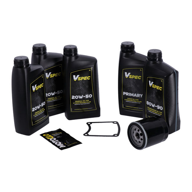 Mcs, ''Big Oil'' Service Kit. Mineral. Black Filter OILS Mcs