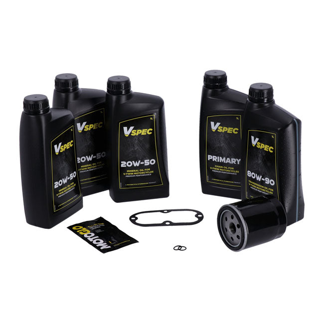 Mcs, ''Big Oil'' Service Kit. Mineral. Black Filter OILS Mcs