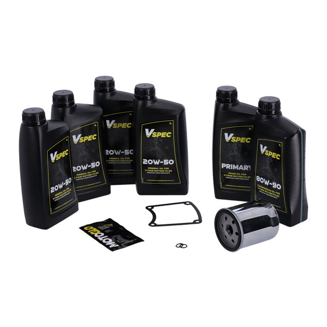 Mcs, ''Big Oil'' Service Kit. Mineral. Chrome Filter OILS Mcs