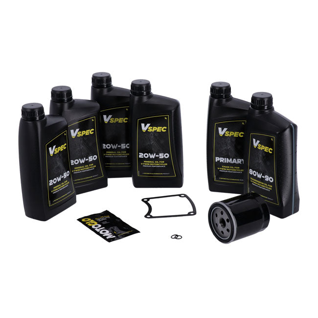 Mcs, ''Big Oil'' Service Kit. Mineral. Black Filter OILS Mcs