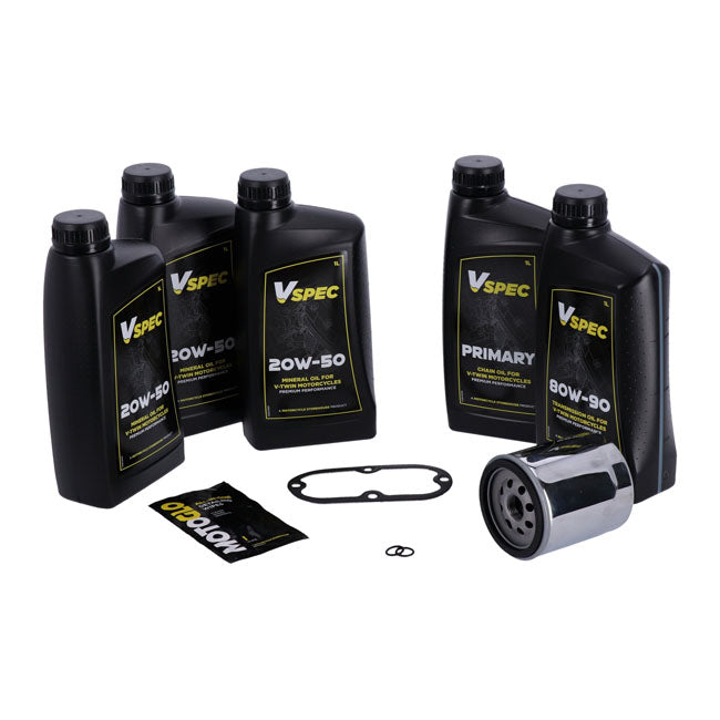 Mcs, ''Big Oil'' Service Kit. Mineral. Chrome Filter OILS Mcs