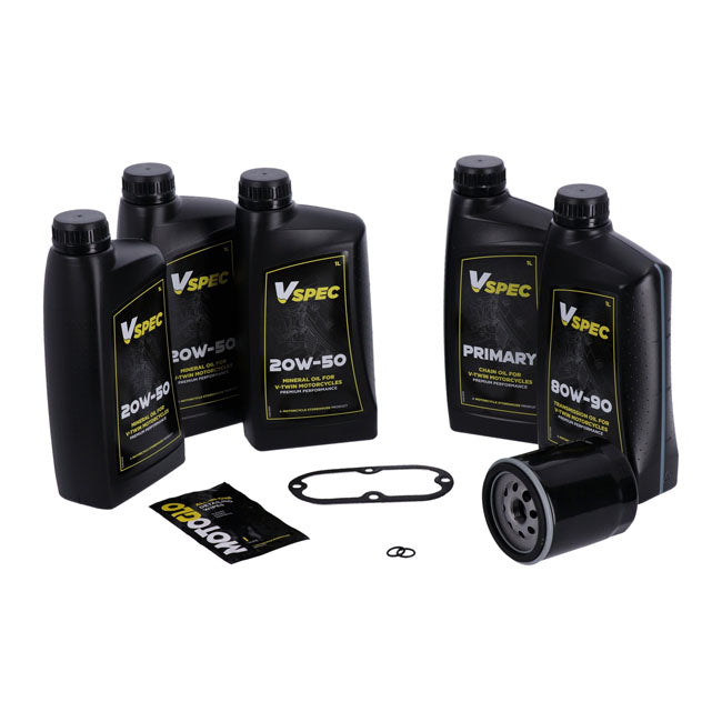 Mcs, ''Big Oil'' Service Kit. Mineral. Black Filter OILS Mcs