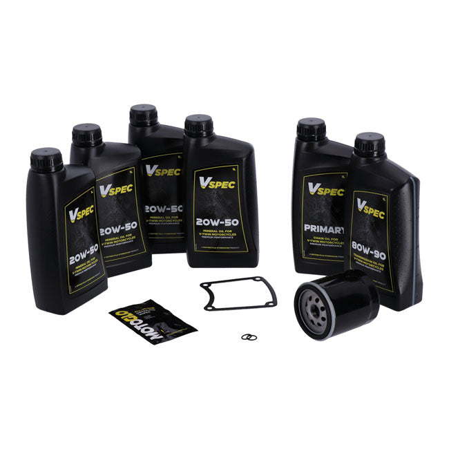 Mcs, ''Big Oil'' Service Kit. Mineral. Black Filter OILS Mcs