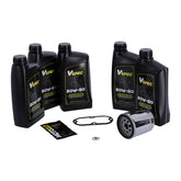 Mcs, ''Big Oil'' Service Kit. Full Synthetic. Chrome Filter OILS Mcs