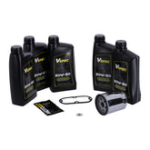 Mcs, ''Big Oil'' Service Kit. Full Synthetic. Chrome Filter OILS Mcs
