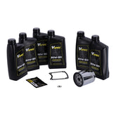 Mcs, ''Big Oil'' Service Kit. Full Synthetic. Chrome Filter OILS Mcs