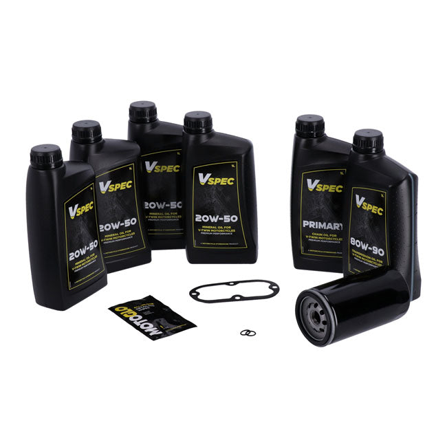 Mcs, ''Big Oil'' Service Kit. Mineral. Black Filter OILS Mcs