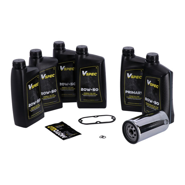 Mcs, ''Big Oil'' Service Kit. Mineral. Chrome Filter OILS Mcs