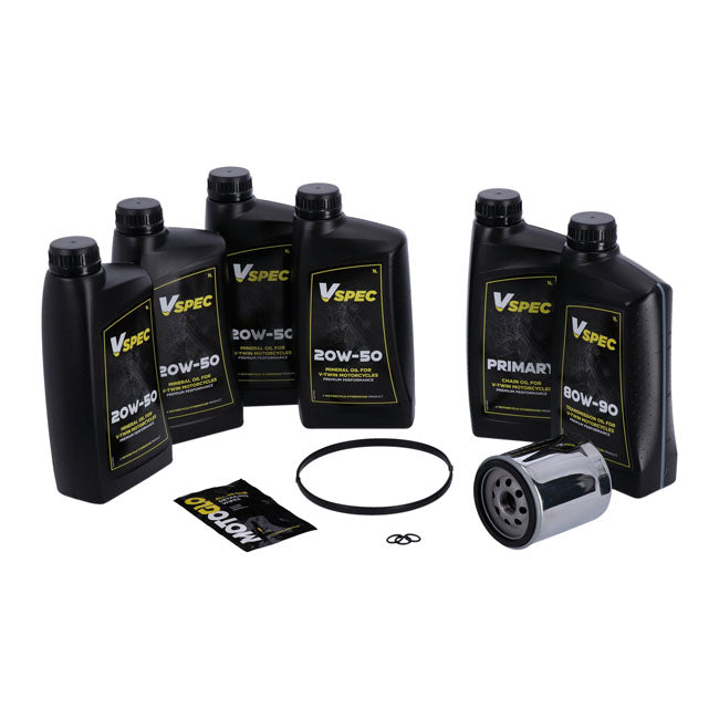 Mcs, ''Big Oil'' Service Kit. Mineral. Chrome Filter OILS Mcs