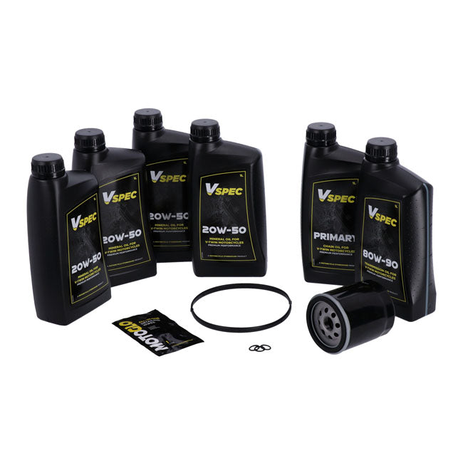 Mcs, ''Big Oil'' Service Kit. Mineral. Black Filter OILS Mcs