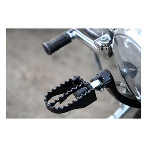 Burly Brand Foot Pegs Mx Style Black Footpegs Burly Brand