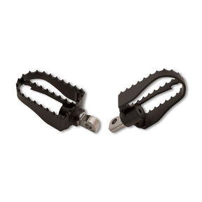 Burly Brand Foot Pegs Mx Style Black Footpegs Burly Brand