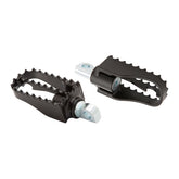 Burly Brand Foot Pegs Mx Style Mini Black Footpegs Burly Brand