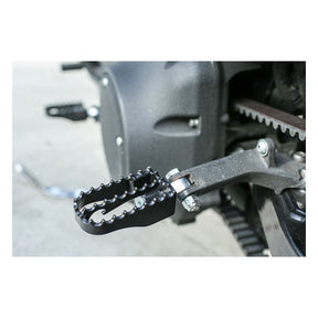 Burly Brand Foot Pegs Mx Style Mini Black Footpegs Burly Brand