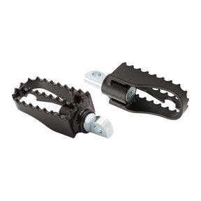Burly Brand Foot Pegs Mx Style Mini Black Footpegs Burly Brand