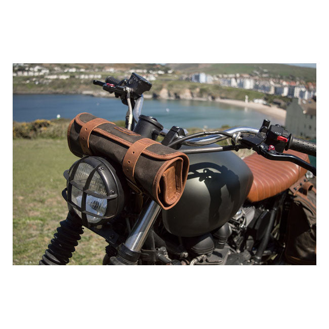 Classic Tool Roll, Waxed Cotton Tool & Fork Bags Longride