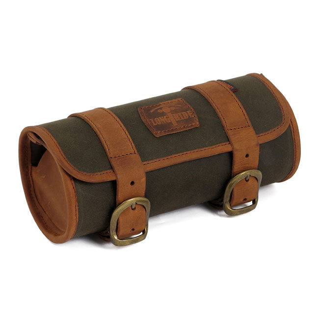 Classic Tool Roll, Waxed Cotton Tool & Fork Bags Longride