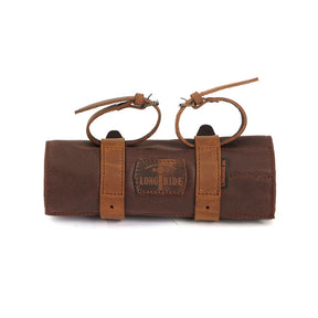 Longride, Toolroll Waxed Cotton. Brown Toolrolls Longride