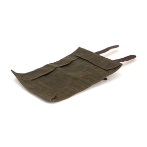 Longride, Toolroll Waxed Cotton. Khaki Toolrolls Longride