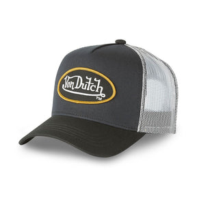 Von Dutch Classic cap dark gray Caps Von Dutch