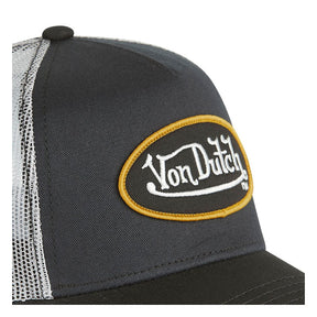 Von Dutch Classic cap dark gray Caps Von Dutch