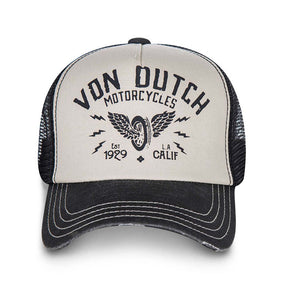 Von Dutch Classic cap dark gray Caps Von Dutch