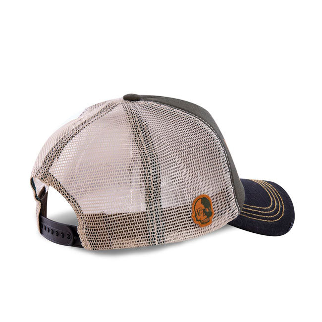 Von Dutch Crew cap black/orange Caps Von Dutch