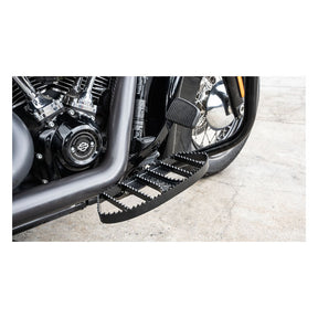 Burly Brand M8 Softail Floorboards Mx Style Black Floorboards Burly Brand
