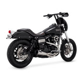 Vance & Hines Upsweep 2:1 Exhaust System - Dyna Full Exhaust System Vance & Hines 99-17 Dyna Glide (except FLD)