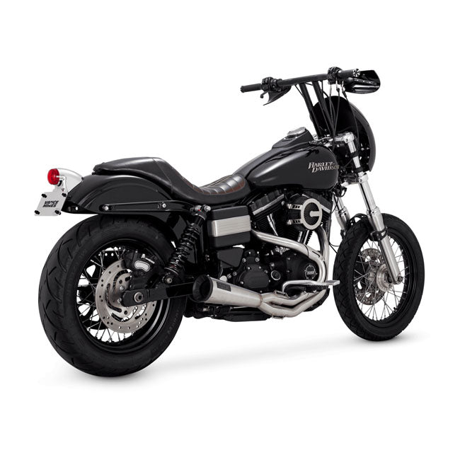 Vance & Hines Upsweep 2:1 Exhaust System - Dyna Full Exhaust System Vance & Hines 99-17 Dyna Glide (except FLD)