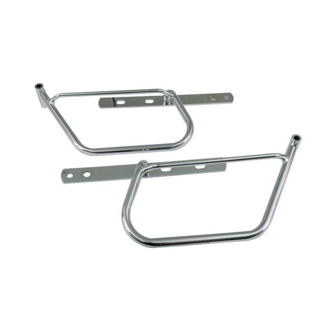 Longride, Saddlebag Holder. Chrome Saddlebags Mounts Longride