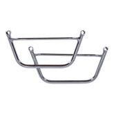 Long Ride, Saddlebag Holder. Chrome Saddlebags Mounts Longride