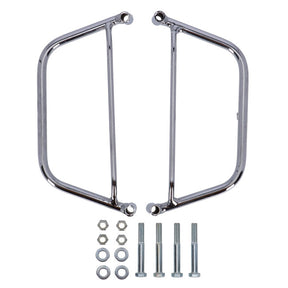 Long Ride, Saddlebag Holder. Chrome Saddlebags Mounts Longride