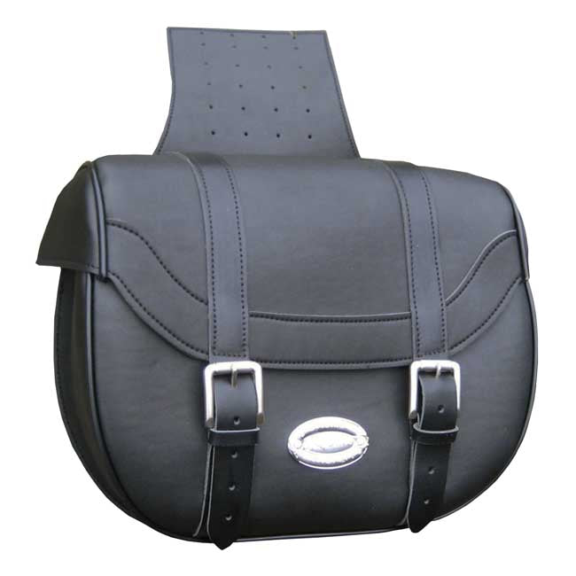 Longride, Univ. Iparex Saddlebags Cil2037. Black Smooth Saddlebags Longride