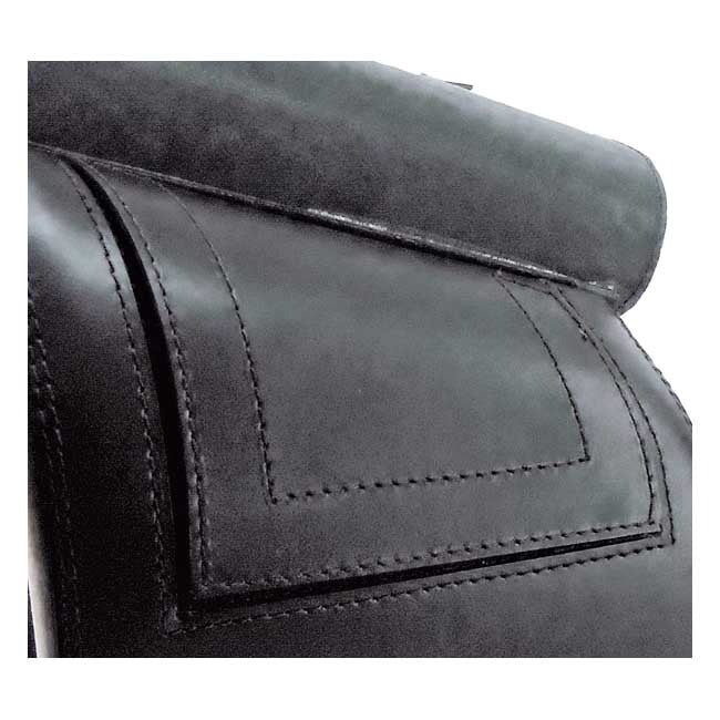 Longride, Xl Sportster Frame Bag. Smooth, Black Saddlebags Longride