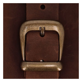 Longride, Swingarm Bag. Smooth, Brown Leather Saddlebags Longride