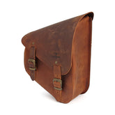 Longride, Xl Sportster Frame Bag. Smooth, Brown Saddlebags Longride