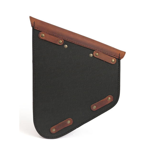 Longride, Xl Sportster Frame Bag. Smooth, Brown Saddlebags Longride