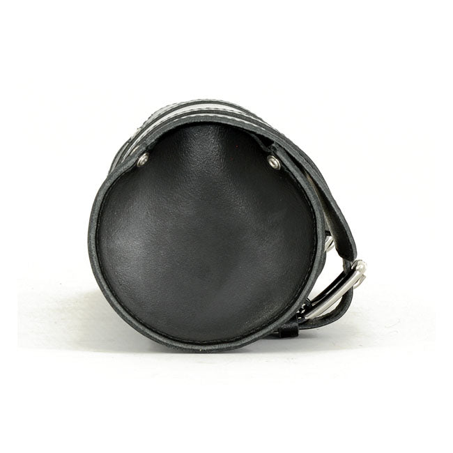 Longride, Genuine Leather Tool Roll 4 L. Smooth Black Toolrolls Longride