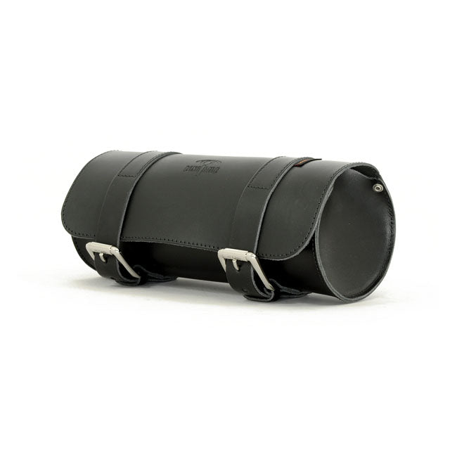 Longride, Genuine Leather Tool Roll 4 L. Smooth Black Toolrolls Longride
