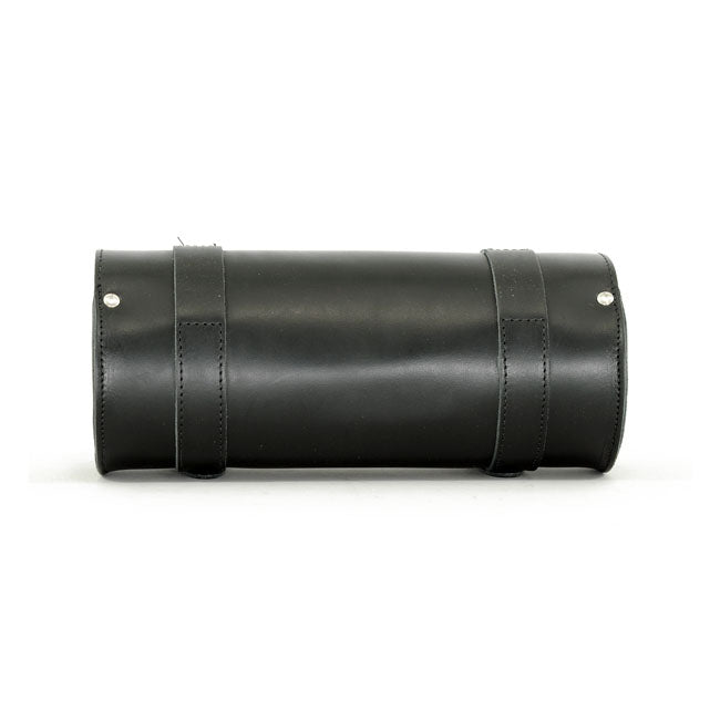 Longride, Genuine Leather Tool Roll 6.5 L. Smooth Black Toolrolls Longride
