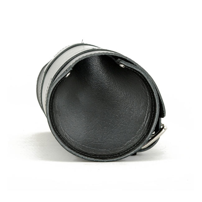 Longride, Genuine Leather Tool Roll 6.5 L. Smooth Black Toolrolls Longride